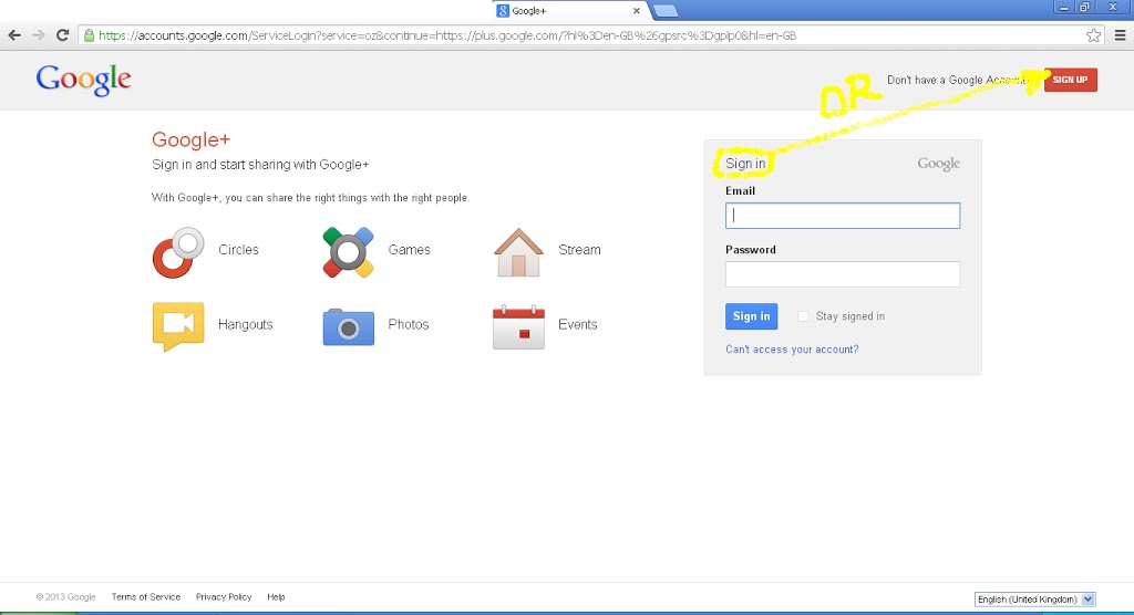 how to create Google+ page?