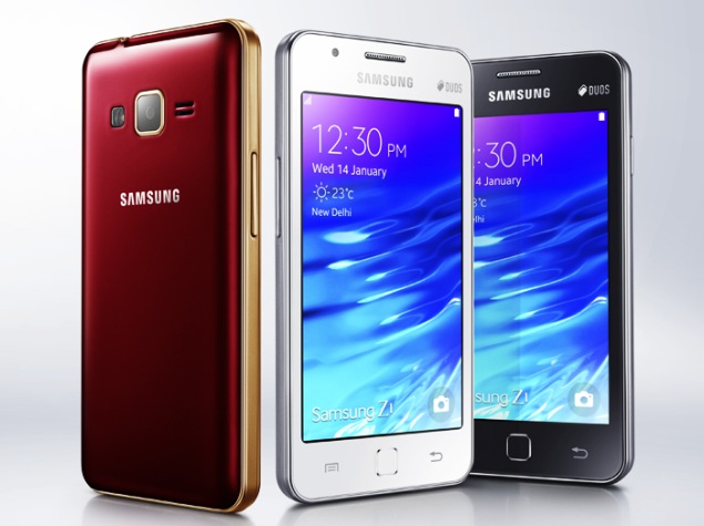 Samsung Z1, the first Tizen based smartphone, launched in India for Rs 5700