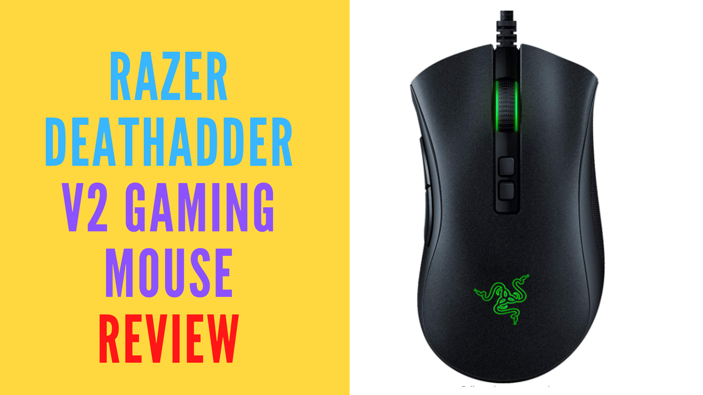 Razer DeathAdder V2 Gaming Mouse Review