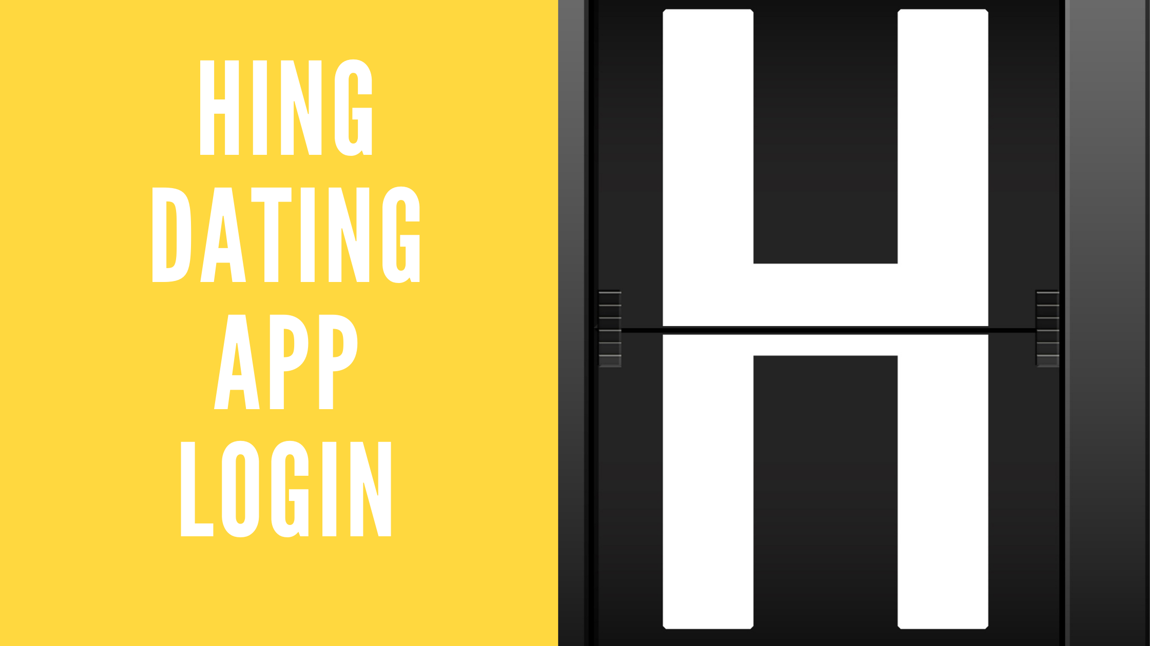 How To Login To Hinge