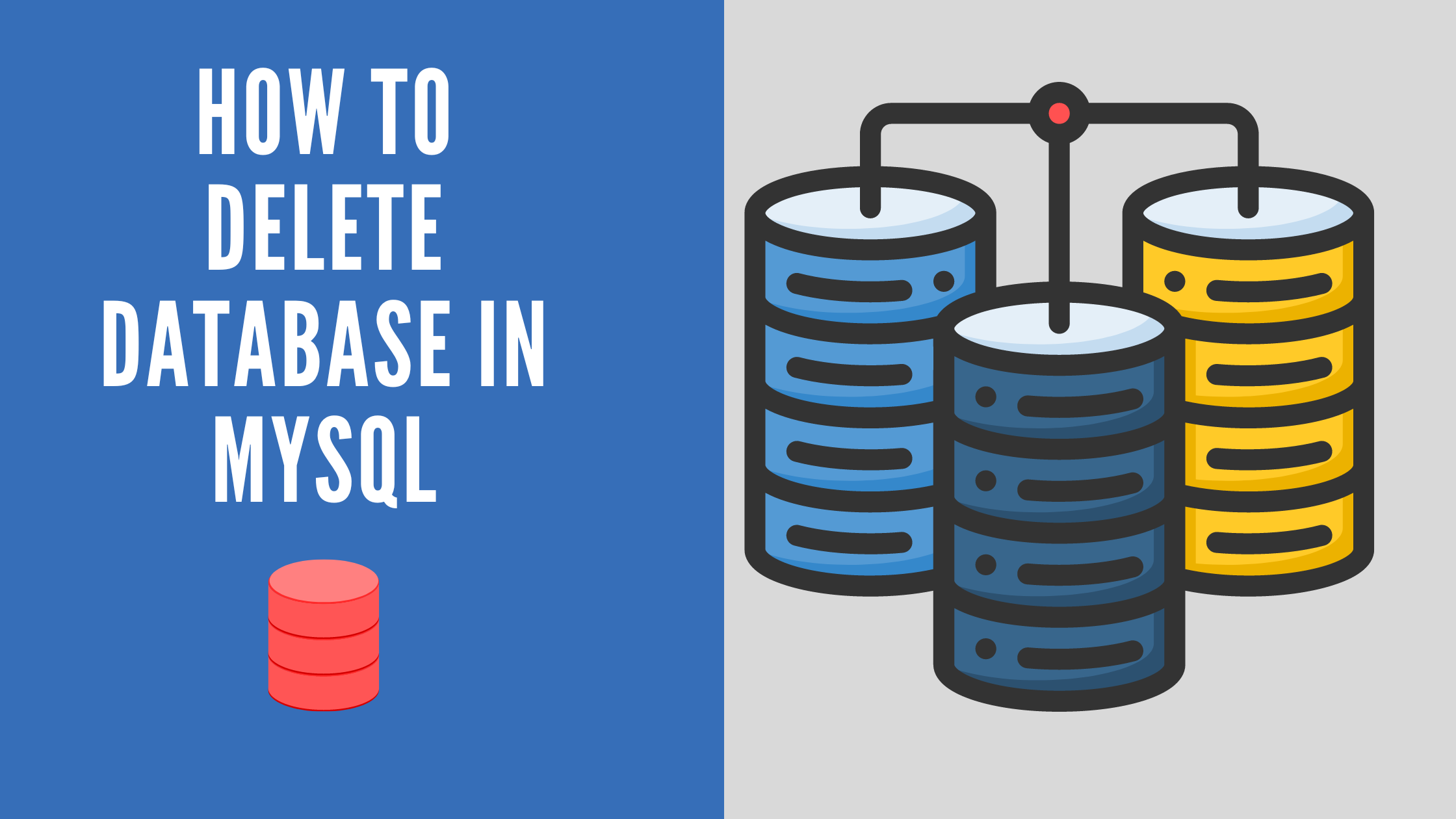 How To Delete Database In MySQL
