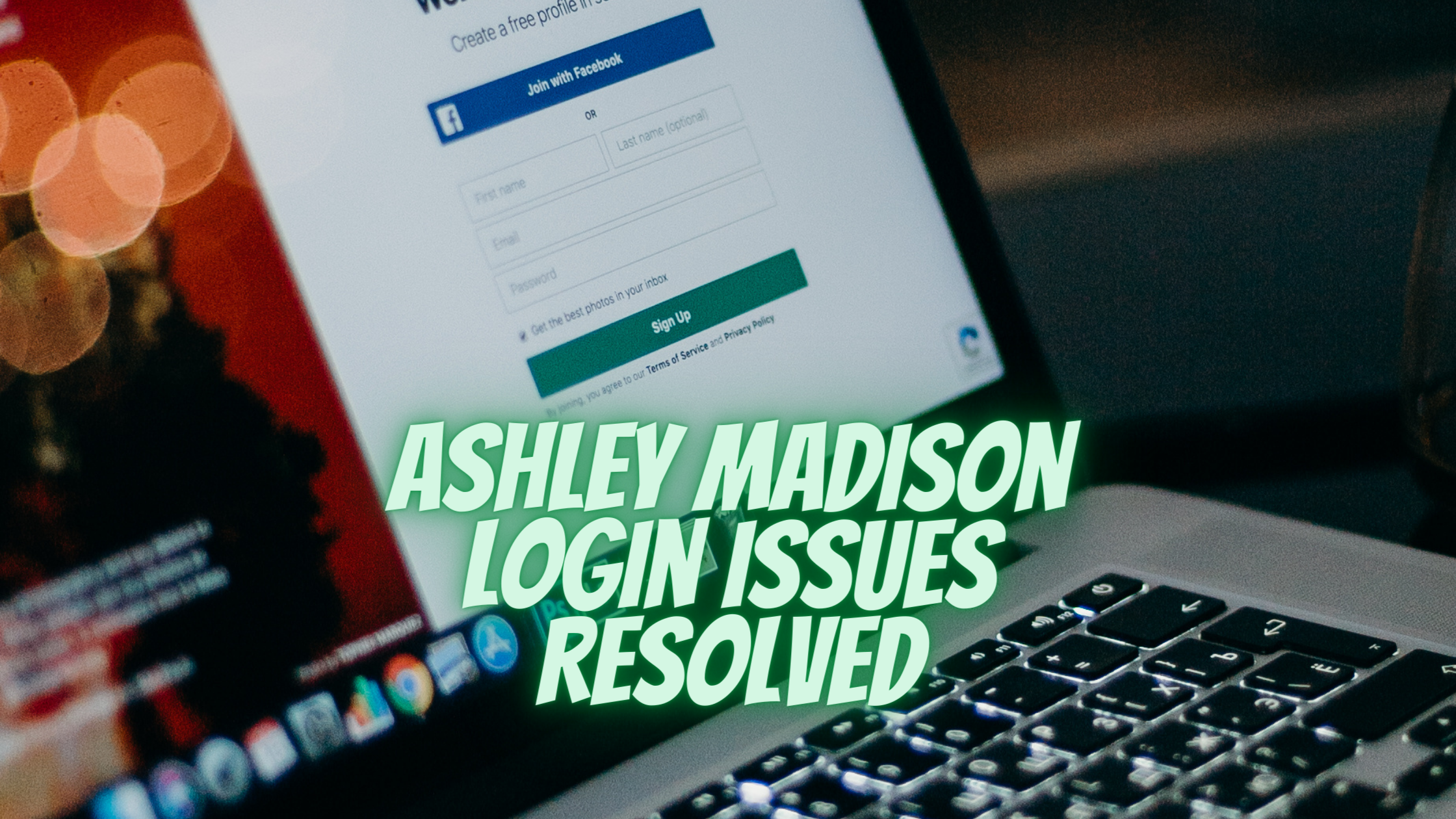 Ashley Madison Login Issues